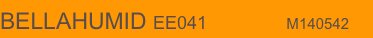 BELLAHUMID EE041                   M140542
