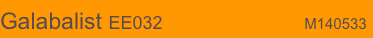 Galabalist EE032                                  M140533